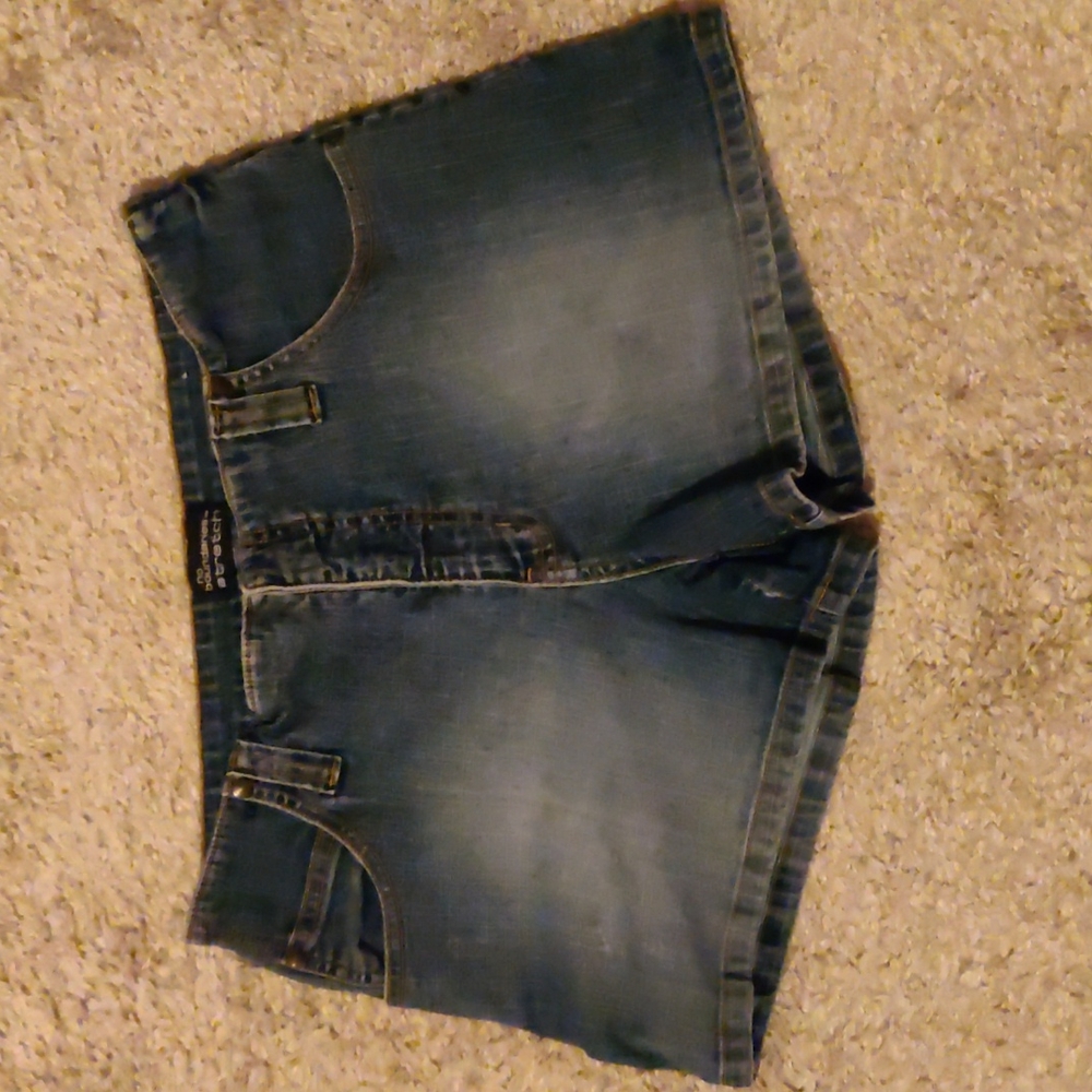 Jean Shorts - No Boundaries Stretch - Size 15 - Blue - Very gentle use